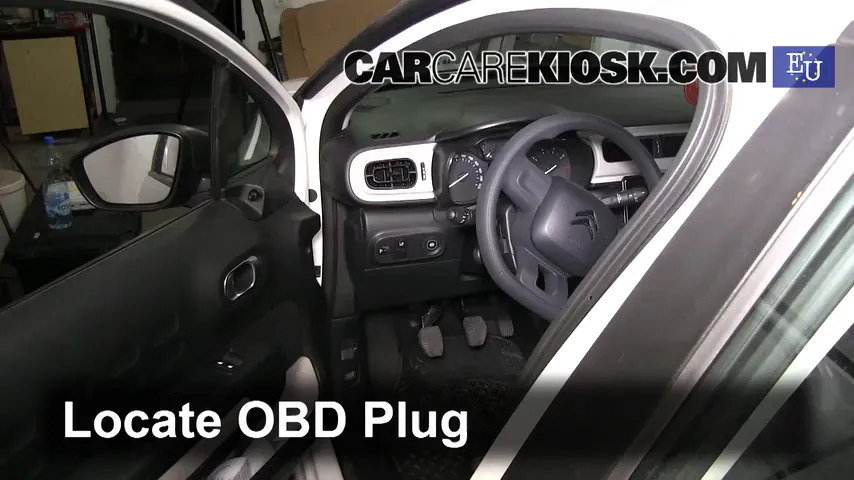 2017 Citroen C3 PureTech 1.2L 3 Cyl. Check Engine Light